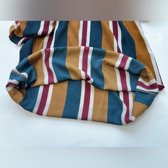 Summer Striped Off The Shoulder Dress Midi Dark Pastel Gingham Babydoll Mini Mom - Picture 9 of 17